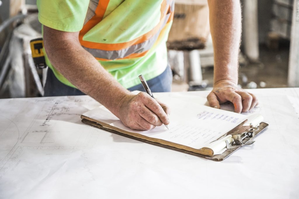 Home inspection process.